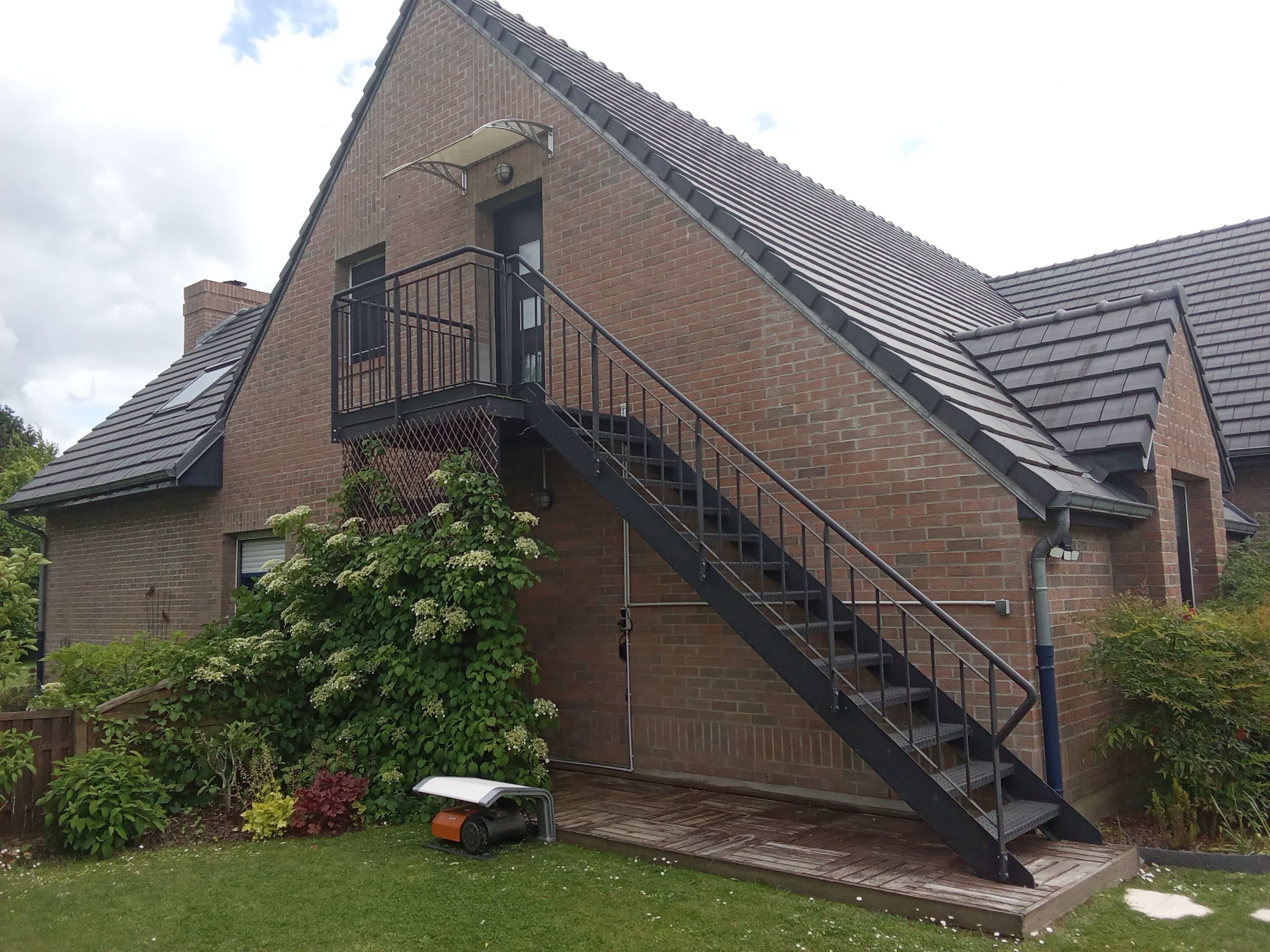 Escalier indépendant extérieur